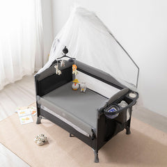 5-in-1 Baby Bassinet with 5 Adjustable Height