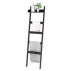 5 Tier Blanket Ladder with Shelf