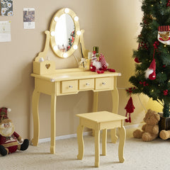 38.6" Kids Dressing Table Set