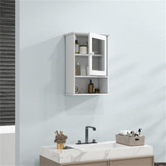 MDF Bathroom Cabinet/Locker with Glass Door