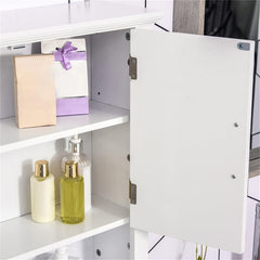 Bathroom Wall Cabinet with 2 Door & Shelf