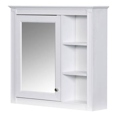 30''L x 28''H Wall Mounted Bathroom Storage Cabinet White