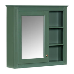 30''L x 28''H Wall Mounted Bathroom Storage Cabinet Green