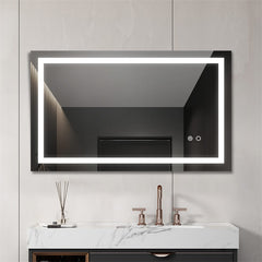 LED Bathroom Vanity Mirror Anti-Fog Wall Mirror