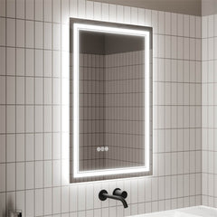 LED Bathroom Vanity Mirror with Light, Anti Fog, Dimmable,Tricolor temperature