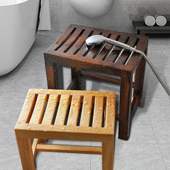 Waterproof Wood Shower Stool