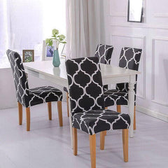 Removable Washable Short Dining Chair slipcovers|13 Colors