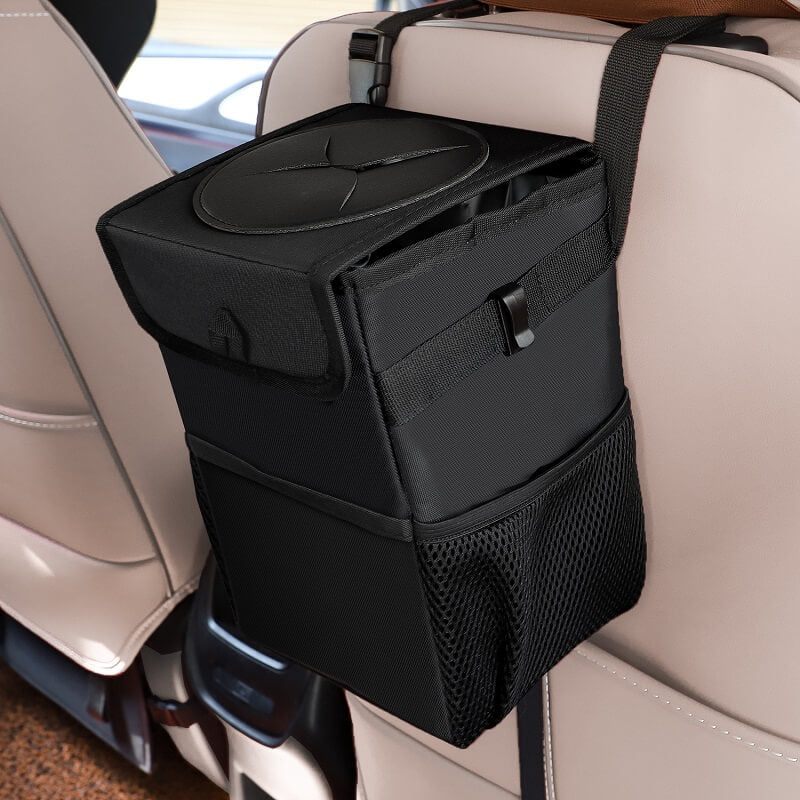 Waterproof Car Trash Can with Lid