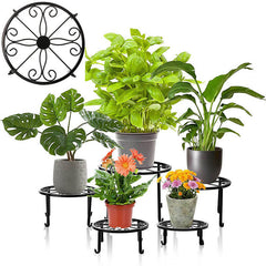 5Pcs Metal Plant Stand