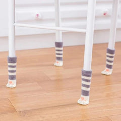 Cat Paw Chair Socks (4pcs)