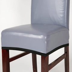 PU Leather Waterproof Dining Chair Covers