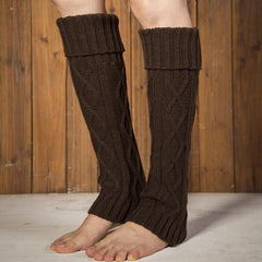 Women Knit Leg Warmers for Winter