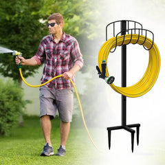 Detachable Garden Hose Holder Freestanding