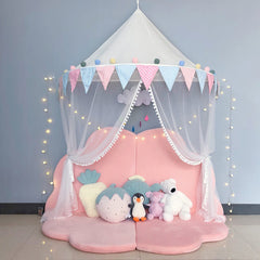 Princess Bed Canopy Wall Mounted Crib Hanging Net