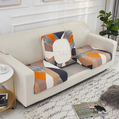 Stretch Printed Sofa Seat Cushion Cover