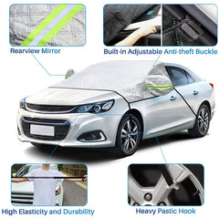 Universal Fit Windshield Cover for Ice and Snow