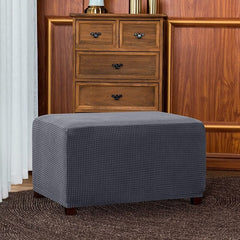 Stretchy Washable Ottoman Slipcovers