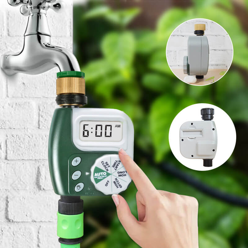 Garden Sprinkler Timer with Programmable Mechanical